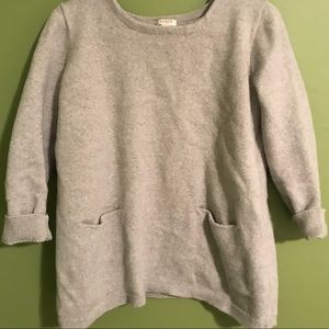 J. Crew cream sweater